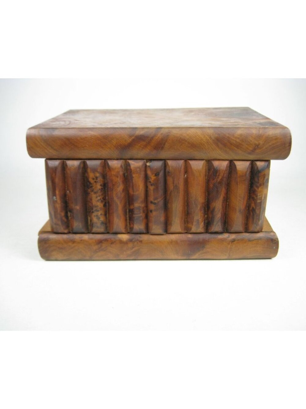 Handcrafted Moroccan Thuya Wood Magic Puzzle Box WONT OPEN READ